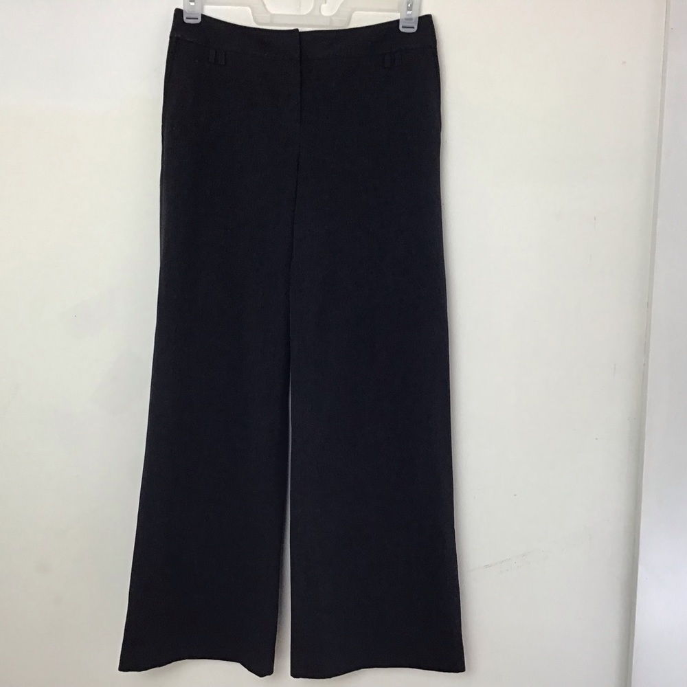Loft Marisa charcoal gray, wide leg, low rise trousers. 90’s ? Size 4.